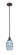 Edison One Light Mini Pendant in Oil Rubbed Bronze (405|6161SOBG5576BL)