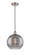 Edison One Light Mini Pendant in Matte Black (405|6161PBKG55612CL)