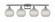 Ballston Four Light Bath Vanity in Polished Chrome (405|5164WPCG122C8CL)