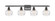Ballston Four Light Bath Vanity in Oil Rubbed Bronze (405|5164WOBG5566CL)
