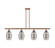 Ballston Four Light Island Pendant in Antique Copper (405|5164IACG5576SM)