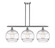 Ballston Three Light Island Pendant in Brushed Satin Nickel (405|5163ISNG55612CL)