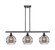 Ballston Three Light Island Pendant in Oil Rubbed Bronze (405|5163IOBG5568SM)