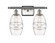 Ballston Two Light Bath Vanity in Brushed Satin Nickel (405|5162WSNG5576CL)