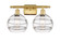 Ballston Two Light Bath Vanity in Satin Gold (405|5162WSGG5568CL)
