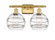 Ballston Two Light Bath Vanity in Satin Gold (405|5162WSGG5568CL)