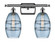 Ballston Two Light Bath Vanity in Polished Chrome (405|5162WPCG5576BL)