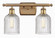 Ballston Two Light Bath Vanity in Brushed Brass (405|5162WBBG5595CL)