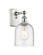 Ballston One Light Wall Sconce in White Polished Chrome (405|5161WWPCG5586SDY)