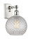 Ballston One Light Wall Sconce in White Polished Chrome (405|5161WWPCG122C8CL)