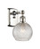 Ballston One Light Wall Sconce in Polished Nickel (405|5161WPNG122C6CL)