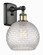 Ballston One Light Wall Sconce in Black Antique Brass (405|5161WBABG122C8CL)