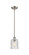 Ballston One Light Mini Pendant in Brushed Satin Nickel (405|5161SSNG112C5CL)