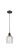 Ballston One Light Mini Pendant in Oil Rubbed Bronze (405|5161POBG5595CL)