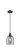 Ballston One Light Mini Pendant in Matte Black (405|5161PBKG5586SM)