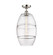 Ballston One Light Semi-Flush Mount in Polished Nickel (405|5161CPNG55710CL)