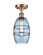 Ballston One Light Semi-Flush Mount in Antique Copper (405|5161CACG5576BL)