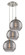 Ballston Three Light Pendant in Brushed Satin Nickel (405|113B3PSNG55612SM)
