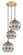 Ballston Three Light Pendant in Satin Gold (405|113B3PSGG55610SM)