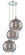 Ballston Three Light Pendant in Polished Chrome (405|113B3PPCG55612SM)