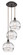 Ballston Three Light Pendant in Oil Rubbed Bronze (405|113B3POBG55610CL)