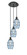 Ballston Three Light Pendant in Matte Black (405|113B3PBKG5576BL)