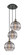 Ballston Three Light Pendant in Black Antique Brass (405|113B3PBABG55610SM)