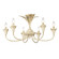 Lillianne Six Light Semi-Flush Mount in Antique Ivory (62|08466SFAI)