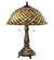 Tiffany Fishscale Two Light Table Lamp in Mahogany Bronze (57|268098)