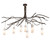 Winter Solstice LED Chandelier in Dark Burnished Antique Copper (57|260682)