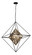 Epic Six Light Chandelier in Textured Iron (67|F5326TRN)