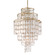 Dolce 12 Light Chandelier in Champagne Leaf (68|109712CPL)