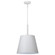 Alexis One Light Pendant in Matte White (72|607948)