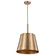 Alexis One Light Pendant in Burnished Brass / Gold (72|607938)