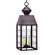 Woodcliffe Three Light Hanging Lantern in Dark Brass (196|8352DBLT3CSG)