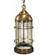 Nautical Two Light Hanging Lantern in Dark Antique Brass (196|3532DABLT2CSG)