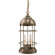 Nautical Two Light Hanging Lantern in Dark Antique Brass (196|3532DABLT2CLR)