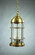 Nautical Two Light Hanging Lantern in Antique Brass (196|3532ABLT2CSG)
