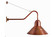 Barn One Light Wall Mount in Antique Copper (196|3456ACMED)