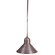 Barn One Light Pendant in Dark Brass (196|3442DBMEDAP10)