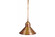 Barn One Light Pendant in Antique Brass (196|3442ABMEDAP10)