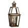 Uxbridge One Light Wall Mount in Dark Antique Brass (196|2231DABCIMCLR)