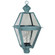 Boston One Light Post Mount in Verdi Gris (196|1073VGCIMSMG)