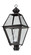 Boston One Light Post Mount in Dark Brass (196|1073DBCIMCLR)