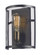 Palladium LED Wall Sconce in Black / Natural Aged Brass (16|20112BKNABBUL)