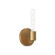 Claire One Light Wall Sconce in Aged Gold (452|WV607201AG)