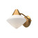 Nora One Light Vanity in Aged Gold/Opal Matte Glass (452|WV537508AGOP) Nora One Light Vanity in Aged Gold/Opal Matte Glass (452|WV537508AGOP)