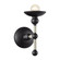 Nadine One Light Wall Sconce in Matte Black/Cotton (452|WV343104MBCN) Nadine One Light Wall Sconce in Matte Black/Cotton (452|WV343104MBCN)