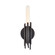 Torres One Light Vanity in Matte Black (452|WV335409MB)