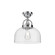 Lancaster One Light Semi-Flush Mount in Chrome (452|SF461101CH)